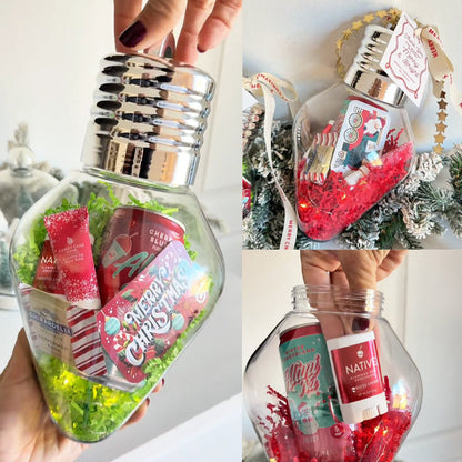 💡Christmas light bulb gift box