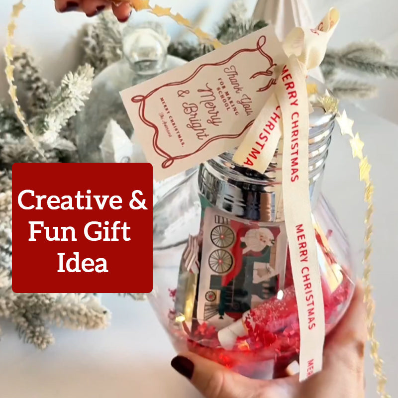💡Christmas light bulb gift box