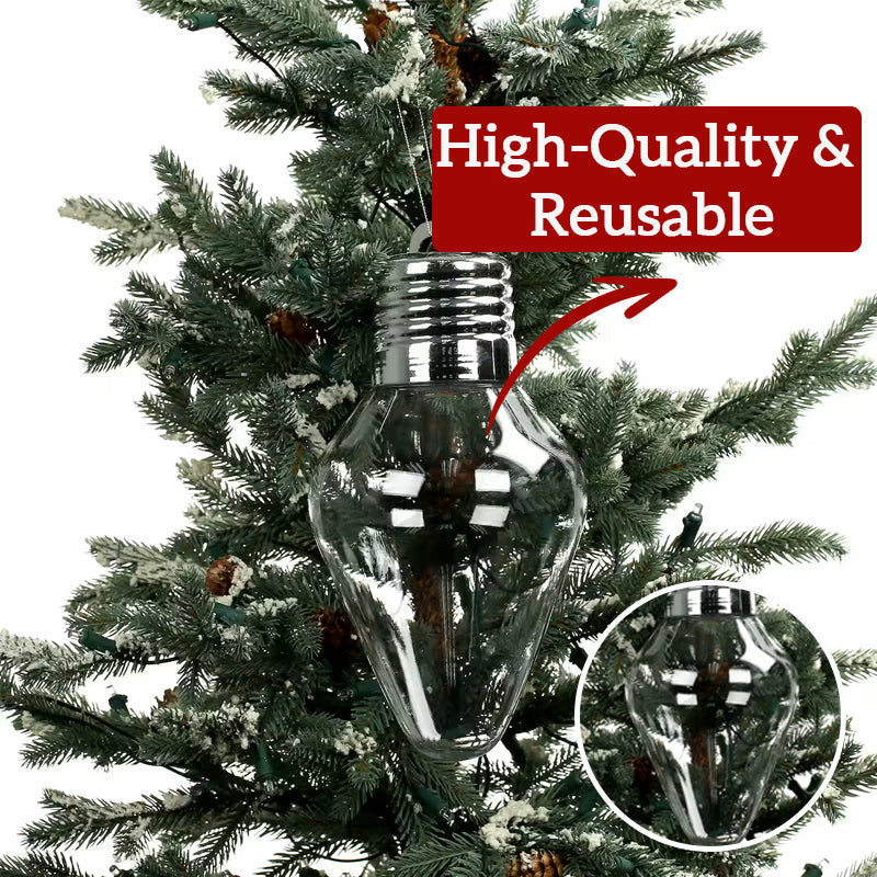 💡Christmas light bulb gift box