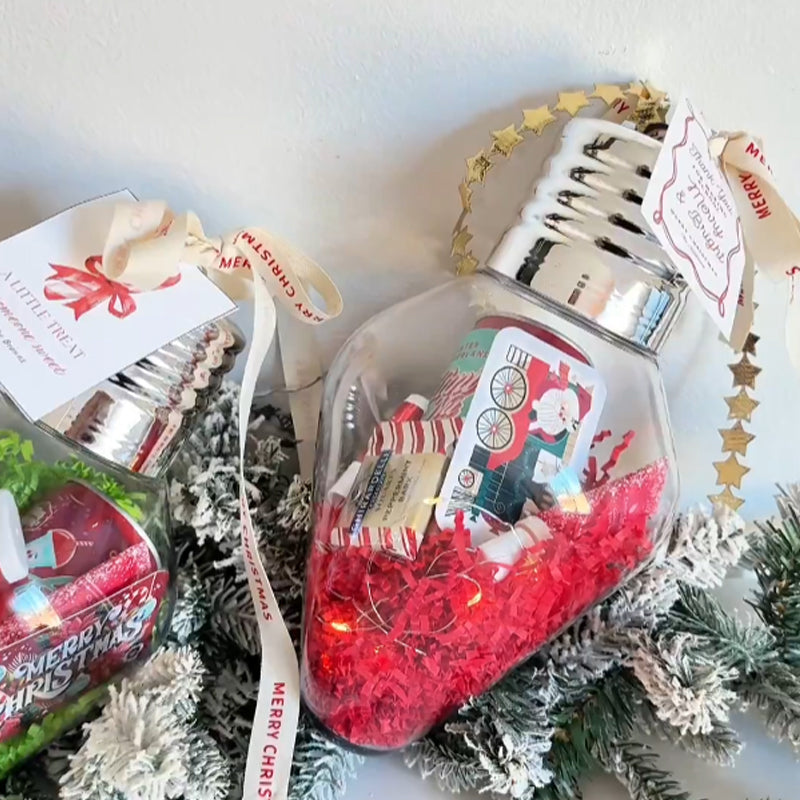 💡Christmas light bulb gift box